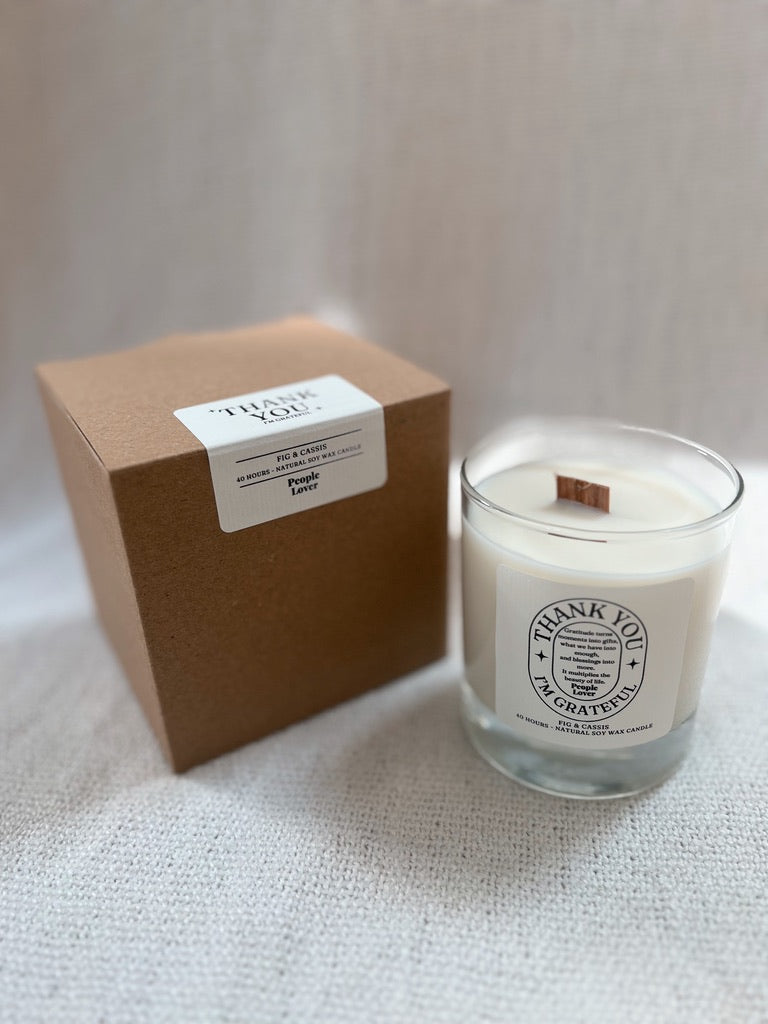 Thank You Candle