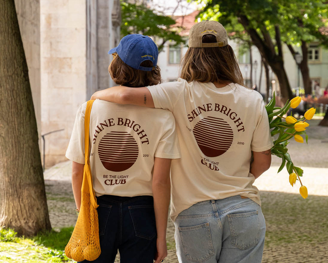 Shine Bright T-shirt – Horizon Edition (Natural Raw)