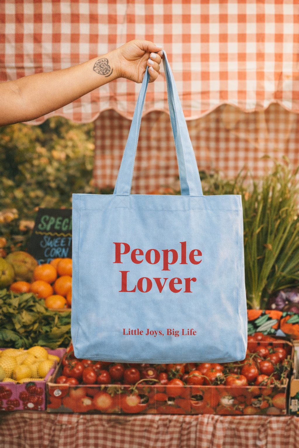 Soul Blue Tote Bag