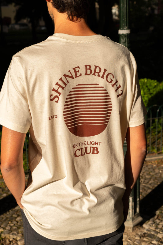 Shine Bright T-shirt – Horizon Edition (Natural Raw)