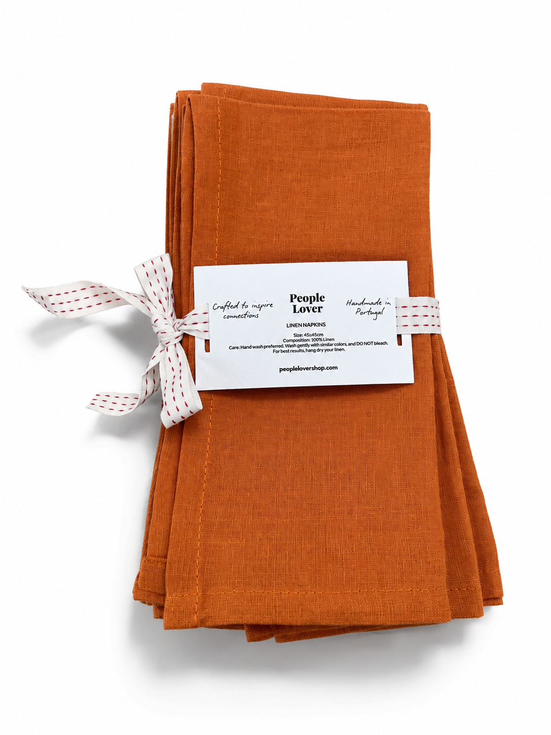 Napkins Orange Linen