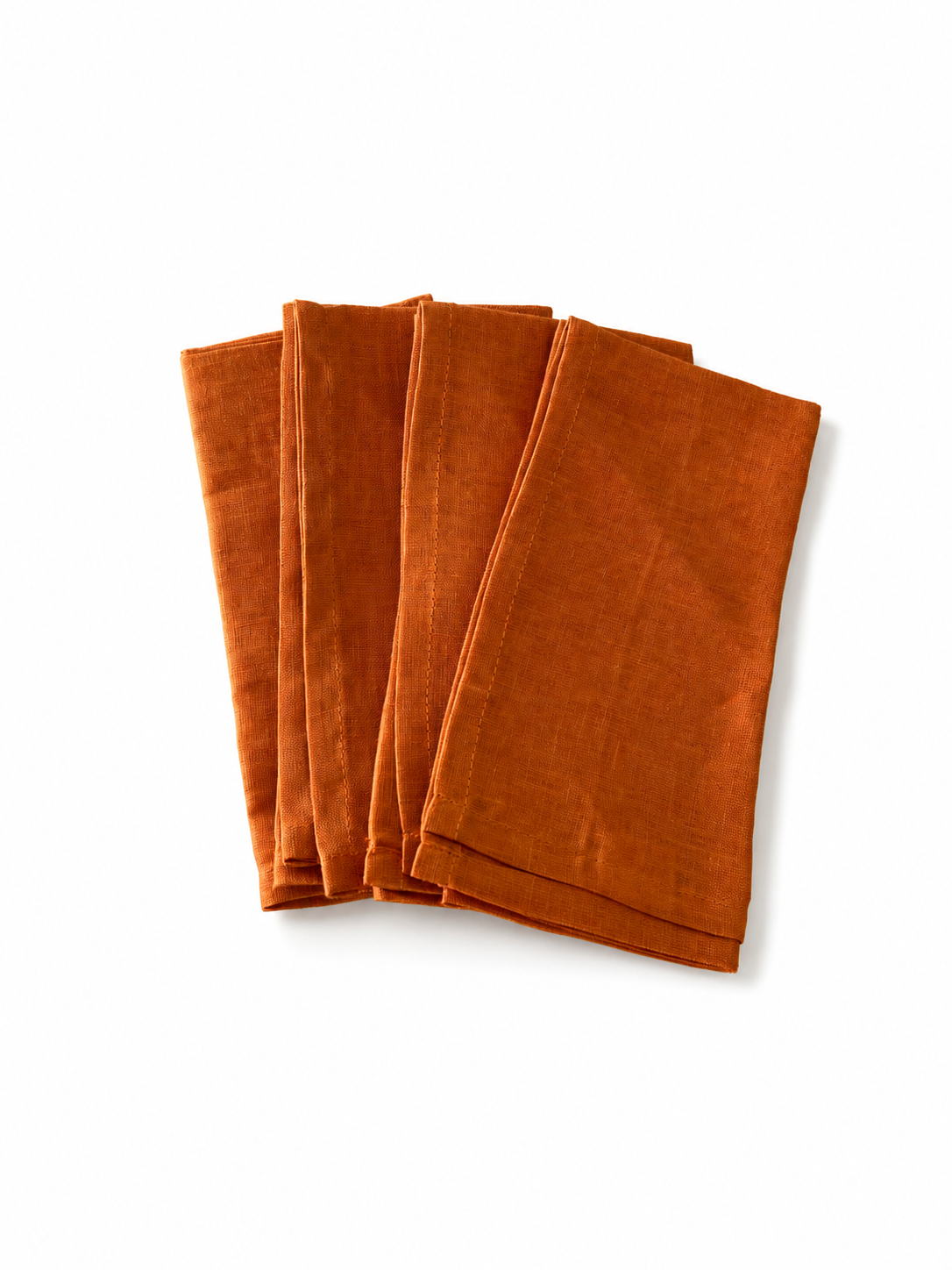 Napkins Orange Linen