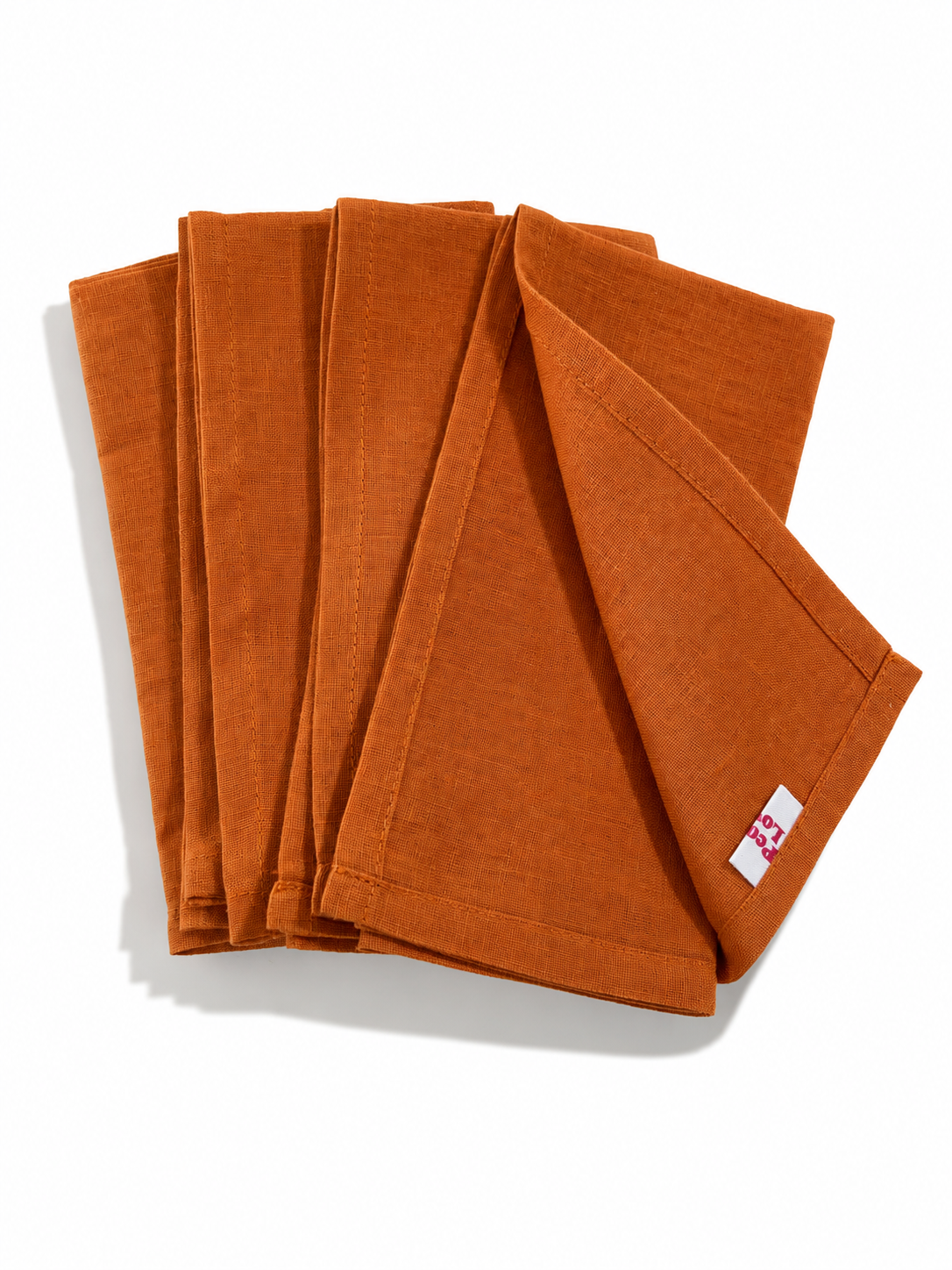 Napkins Orange Linen