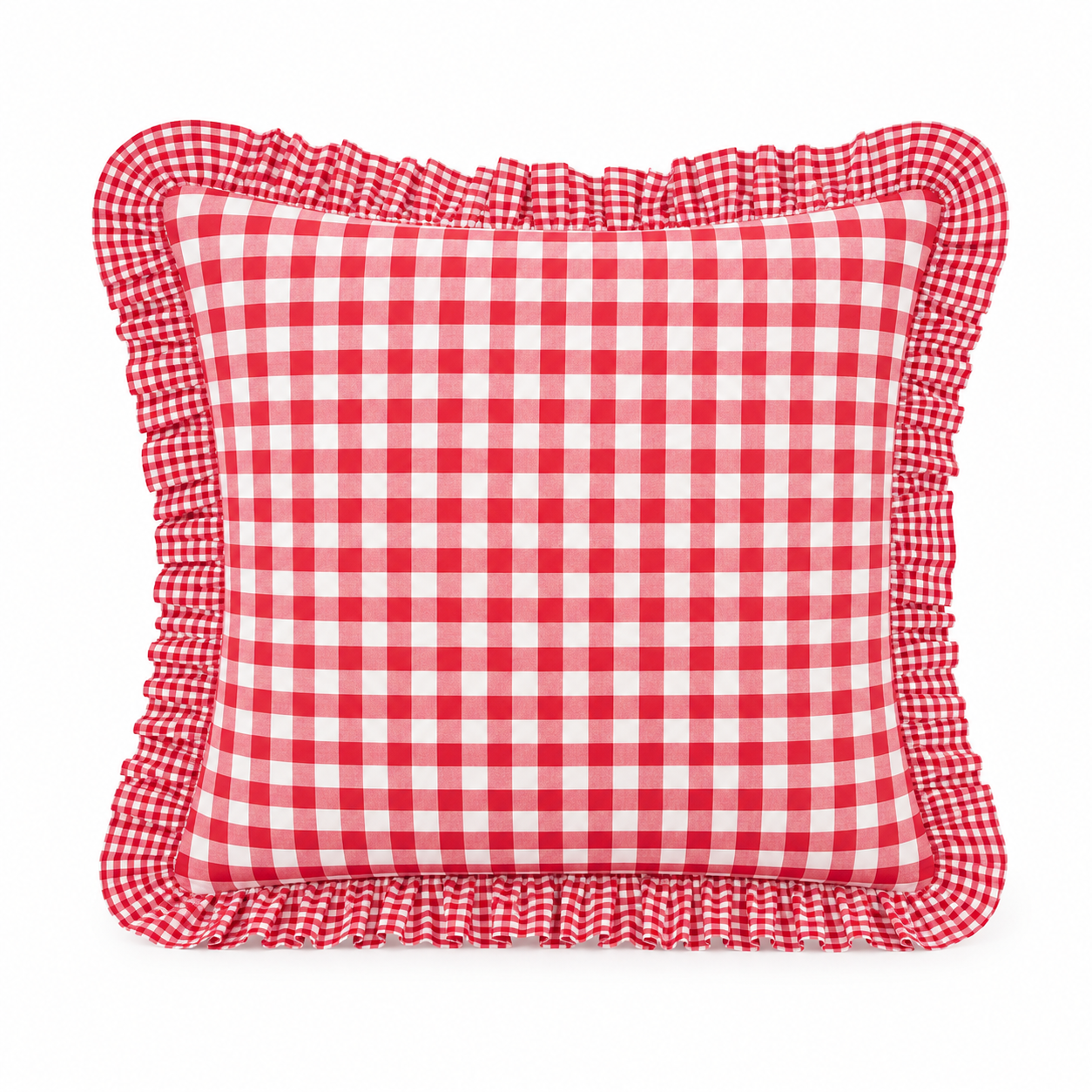 Pillowcase Red Vichy