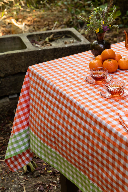 Picnic Tablecloth Orange