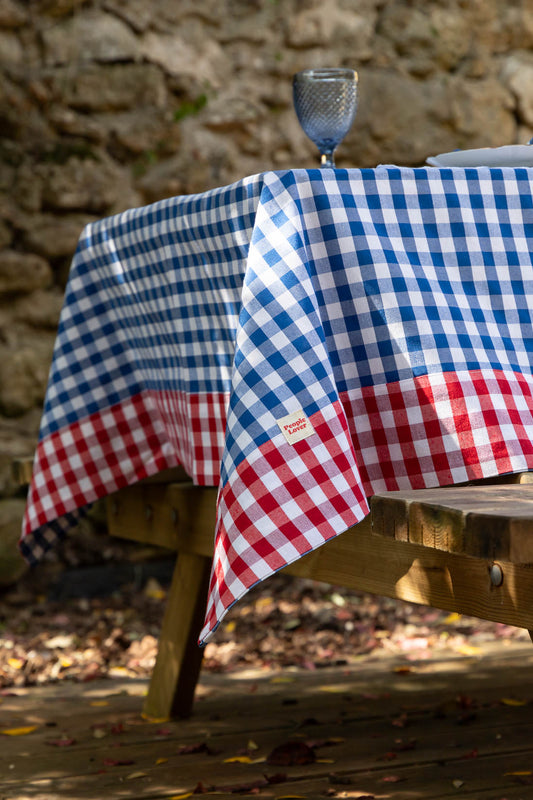 Picnic Tablecloth Blue