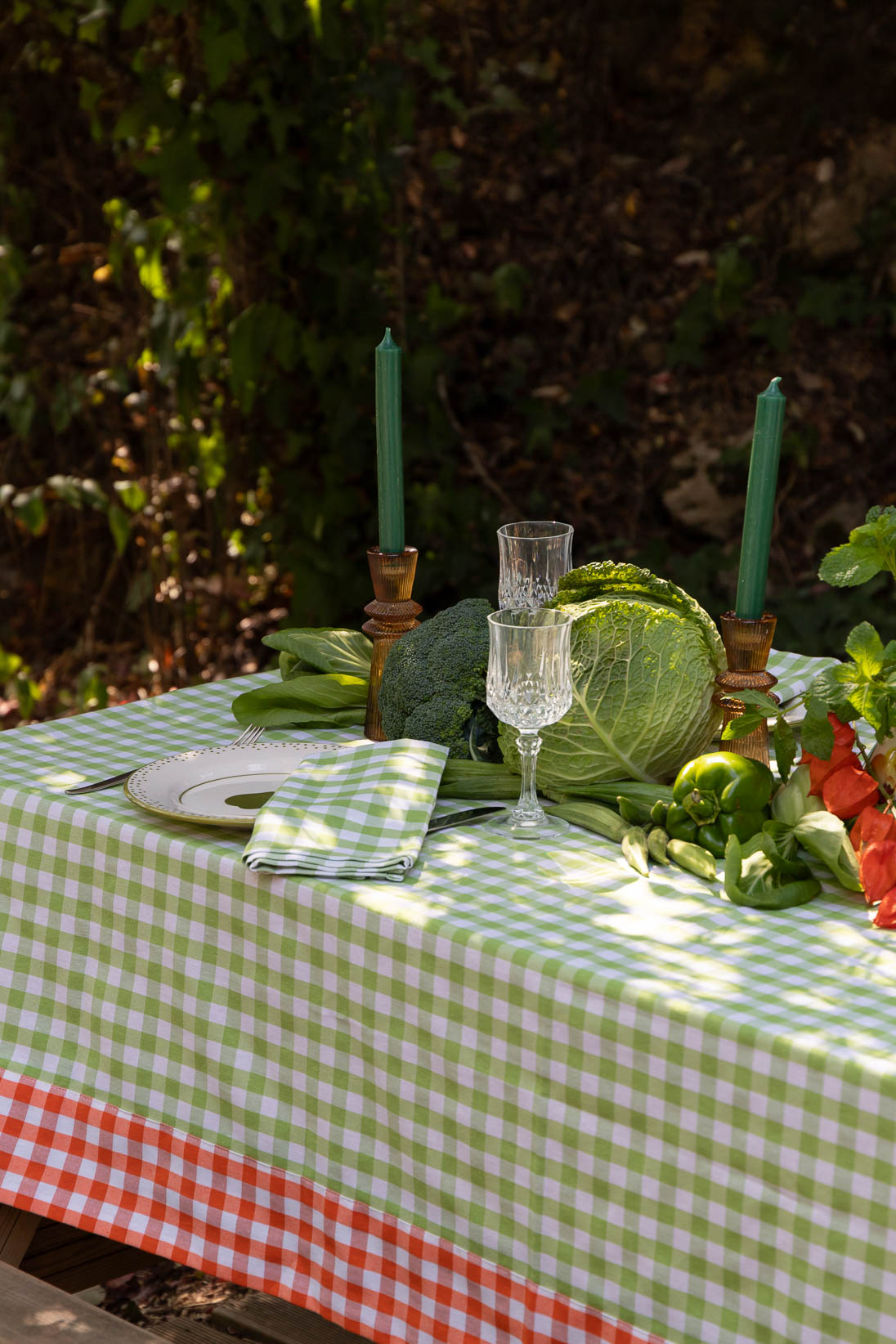 Picnic Tablecloth Green