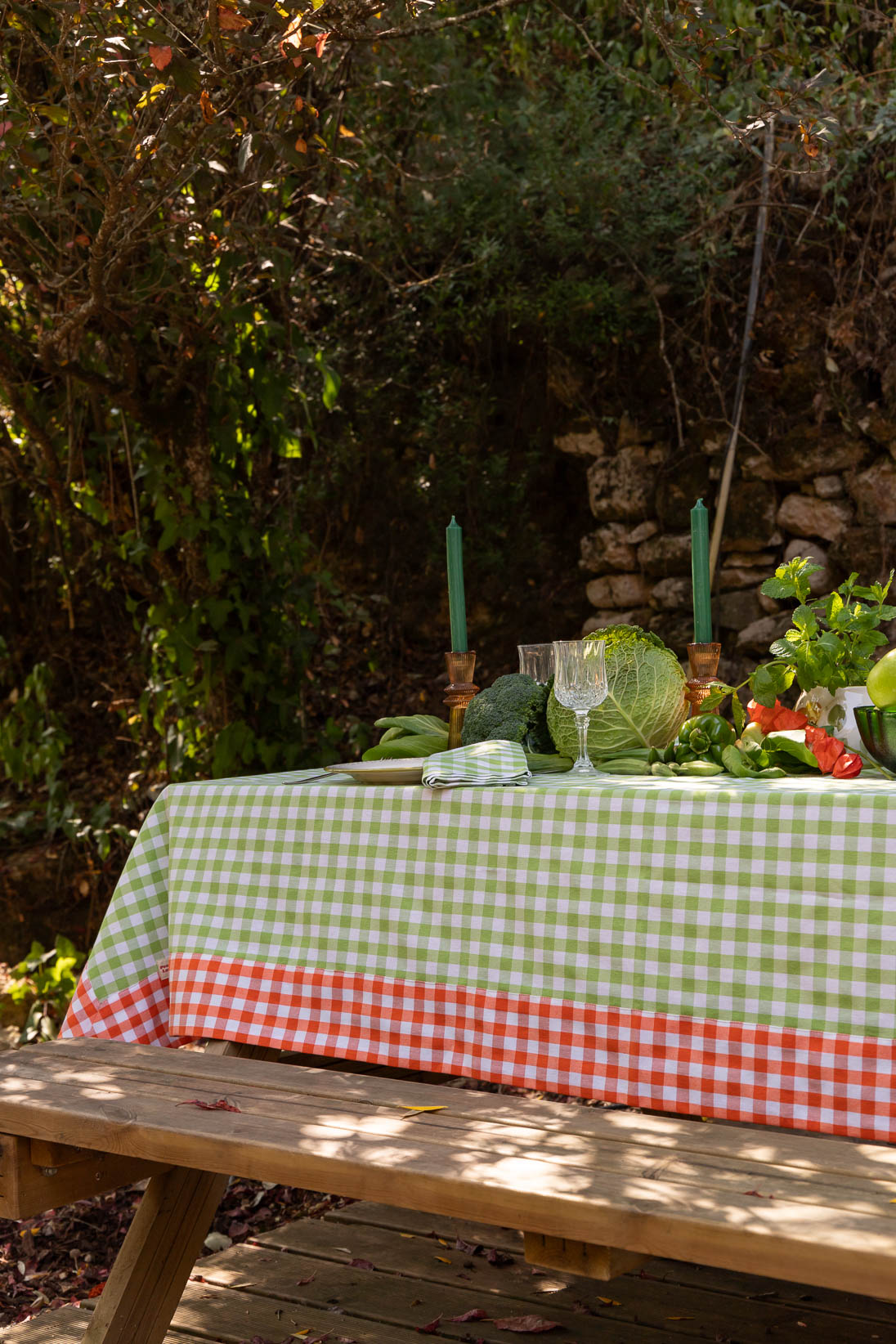 Picnic Tablecloth Green