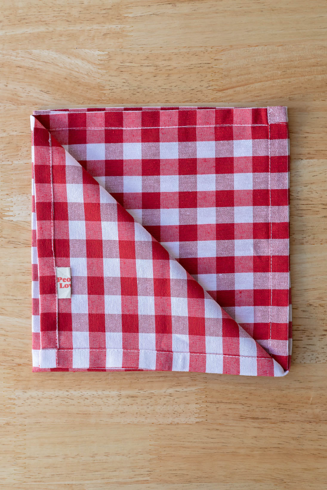 Red Picnic Napkin - Set of 4