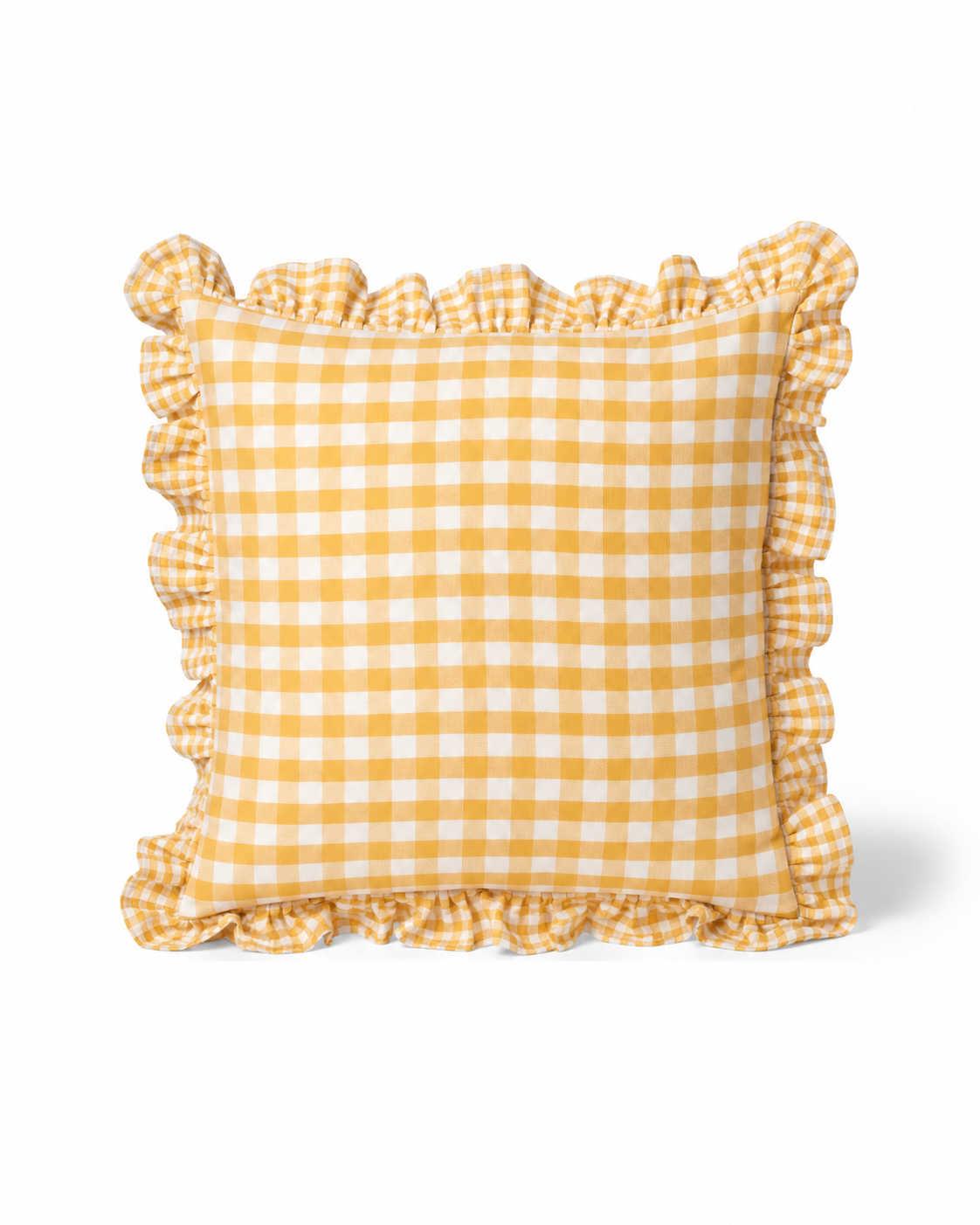 Pillowcase Yellow Vichy