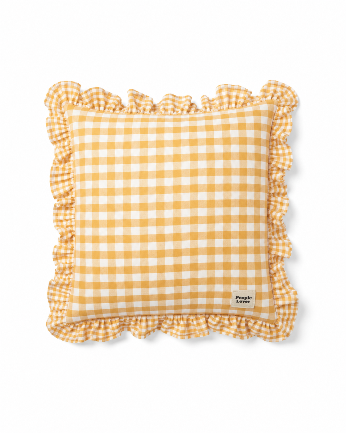 Pillowcase Yellow Vichy